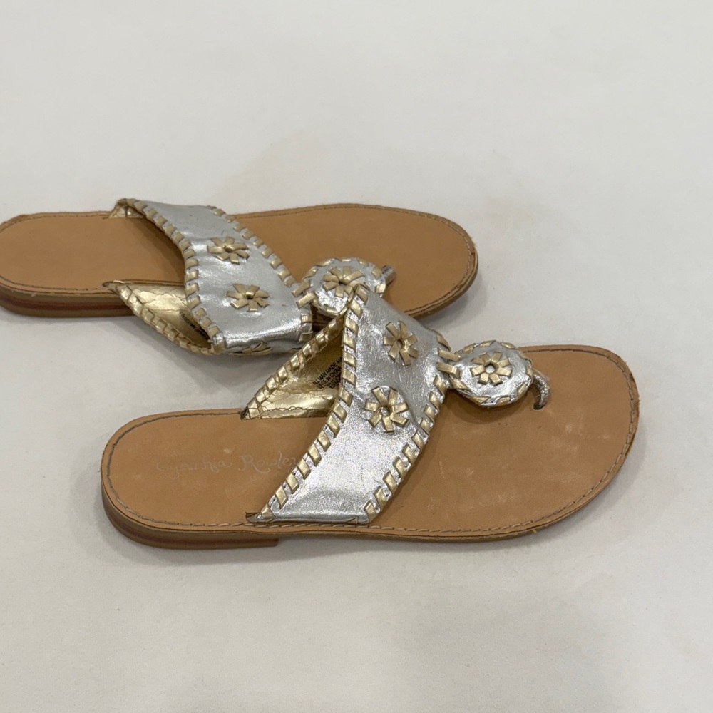 Cynthia Rowley Silver and Gold Kids Sandals